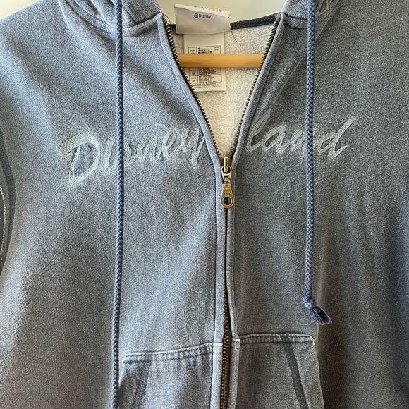 Disneyland Zip-Up Blue Hoodie - Picture 4 of 6